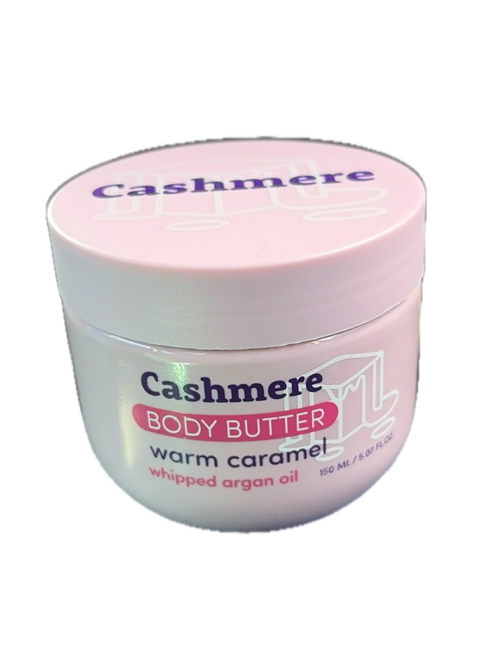 Cashmere Body Butter - Warm Caramel with Whipped Argan Oil